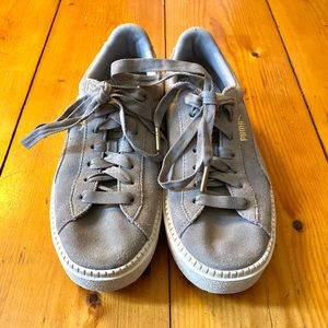 PUMA Platform Suede Trace Sneaker US 8